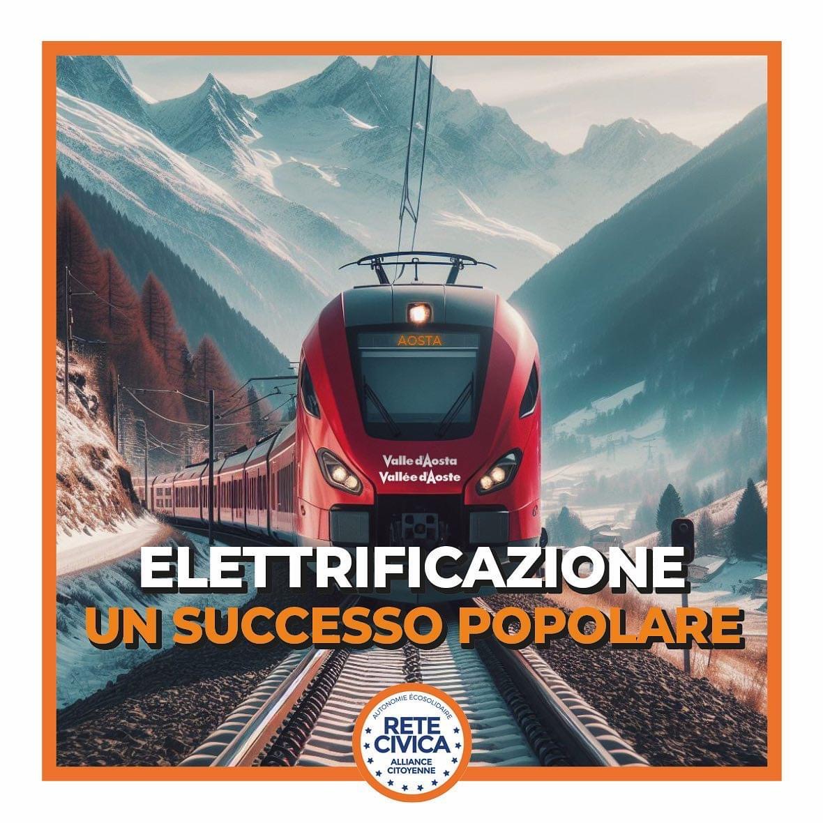 PARTONO I LAVORI DI ELETTRIFICAZIONE  UN SUCCESSO POPOLARE